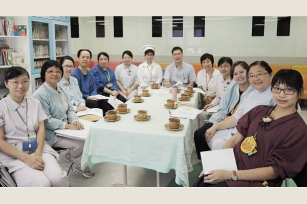 First Work Group meeting of Child Life Service with Child Life Specialist in 2012