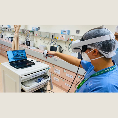VR nurse training in Endoscopy Centre